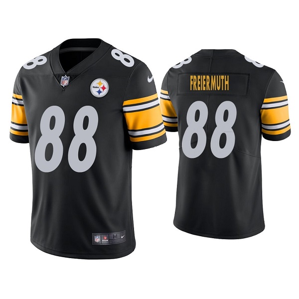 Men's Pittsburgh Steelers #88 Pat Freiermuth Black Vapor Untouchable Limited Stitched Jersey